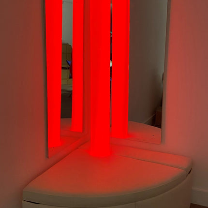Set of 2 Large Mirrors 95 x 120cm with plywood backing