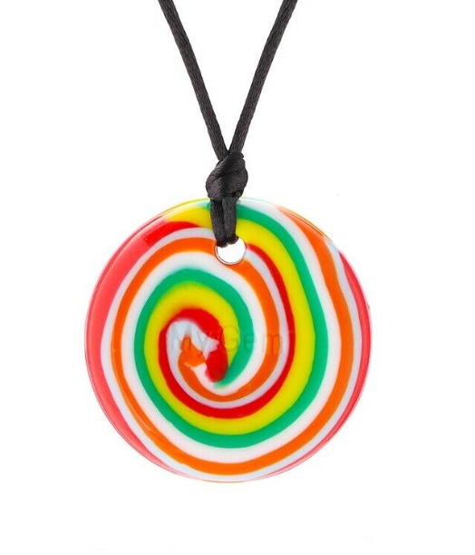 Chewigem Button Pendant - SENsory Toys4U