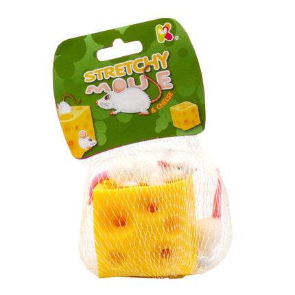 Stretchy Mouse & Cheese - SENsory Toys4U