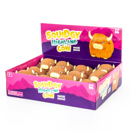 Squidgy Highland Cow - SENsory Toys4U