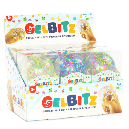 Large Gelbitz Glitter Ball - SENsory Toys4U