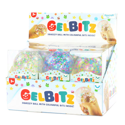 Large Gelbitz Glitter Ball - SENsory Toys4U