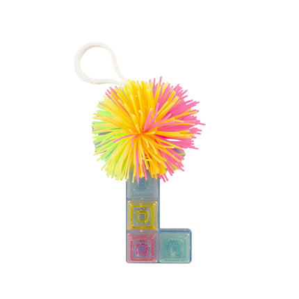 Pom Pom Fidget Toy Keyrings
