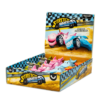 Stretch Wheels Shark, Bull, Unicorn & Dino