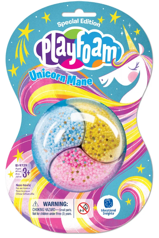 Playfoam¬¨¬®¬¨¬Æ‚Äö√†√∂‚àö√∫ Jumbo Pod Unicorn Mane (Set of 12) - SENsory Toys4U