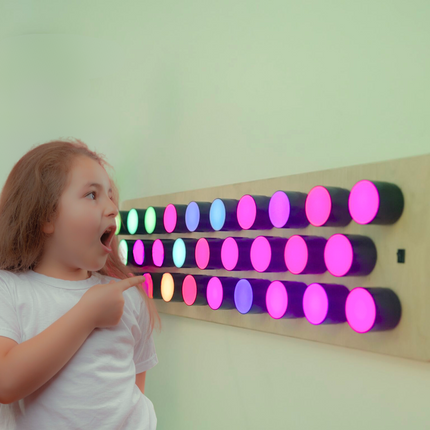 Rotating Colour Spectrum Light Panel - SENsory Toys4U