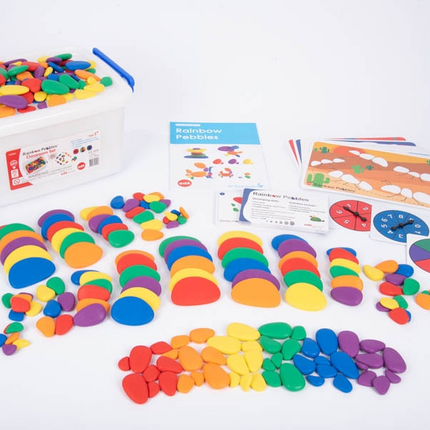 Rainbow Pebbles¬¨¬®¬¨¬Æ‚Äö√†√∂‚àö√∫ Classroom Set - Pk302 - SENsory Toys4U