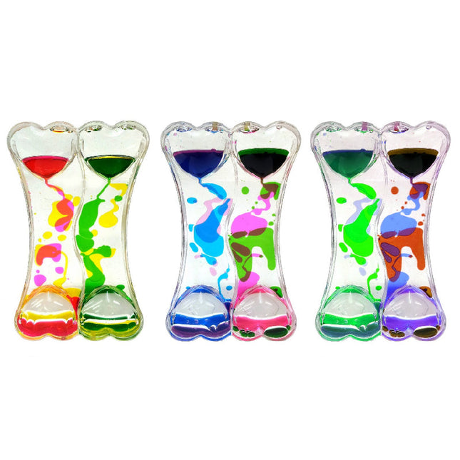 Sensory Liquid Motion Timer in Twin Shape - SENsory Toys4U