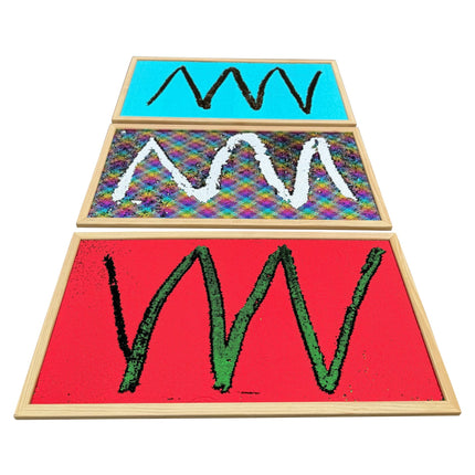 Sequin Wall Boards ‚Äì Set of 3 - SENsory Toys4U