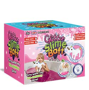 SLIME BAFF 1 USE - WITH INFLATABLE UNICORN - SENsory Toys4U