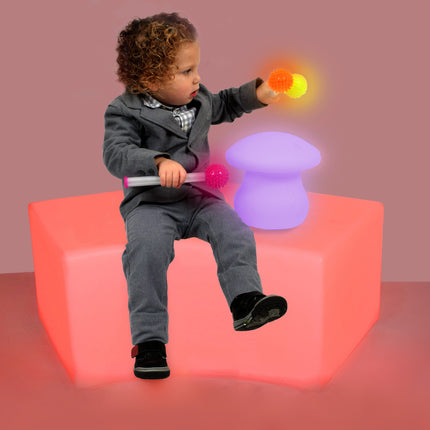 Colour changing mood Curved Bench Seating