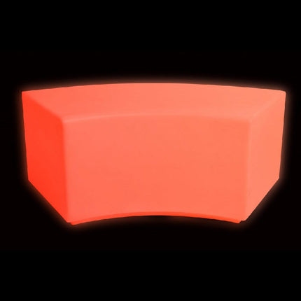Colour changing mood Curved Bench Seating