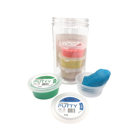Therapy putty ( 5 Colours ‚Äì 5 Strengths ) - SENsory Toys4U