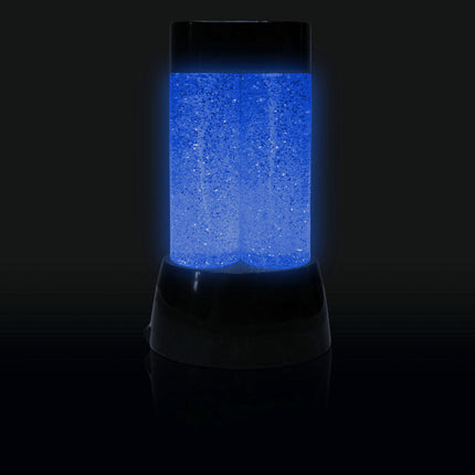 Sensory Light Twin Tornado Glitter Lamp Colour Changing LED Mood Light 27CM