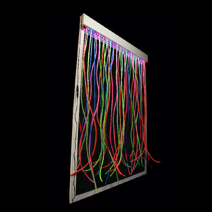 UV Mirror with Strands ‚Äì 100 x 91cm Includes UV light Strip