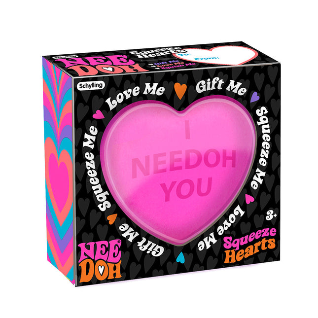 NeeDoh Squeeze Hearts - SENsory Toys4U