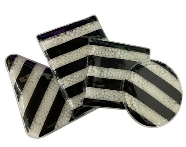 Black and White Jelly Ball Liquid Shapes - SENsory Toys4U
