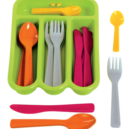 Cutlery Set (Green) - SENsory Toys4U