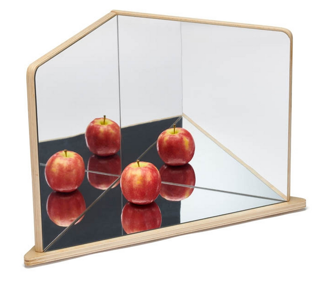 Wooden 4-Way Mirror - SENsory Toys4U