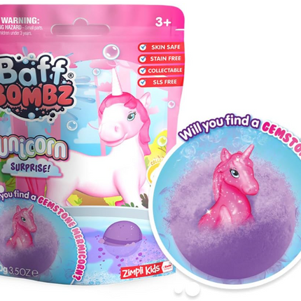 BAFF BOMBZ - UNICORN SURPRISE - SENsory Toys4U