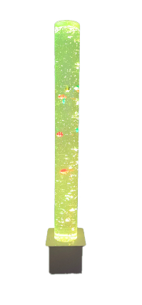 120cm Bubble Tube with White Base - SENsory Toys4U