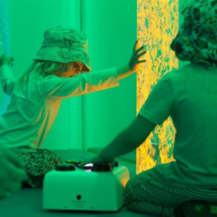 Interactive Bubble Tube & Dice Control - SENsory Toys4U