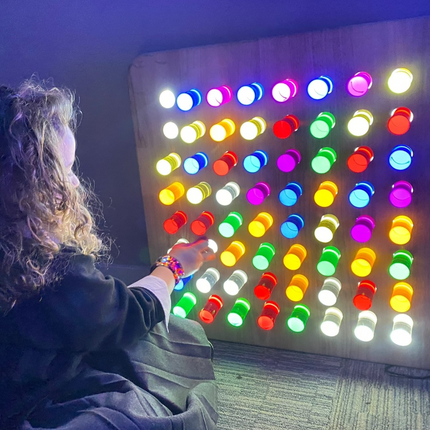 WALL HANGING SENSORY LIGHT PANEL - SENsory Toys4U