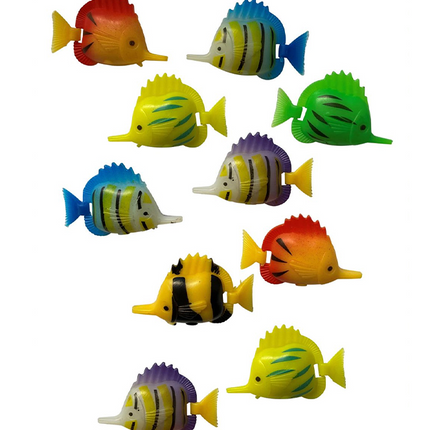 Pack of 10 Fish for Bubble Tubes - SENsory Toys4U