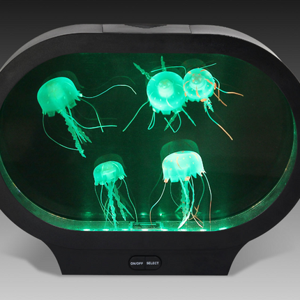 Jelly fish Tank Desktop-Oval Shaped - SENsory Toys4U