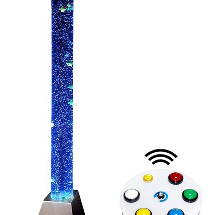 Bubble Tube with Floating Fish & Remote Control Sensory Lamp With Remote Button Controller - SENsory Toys4U