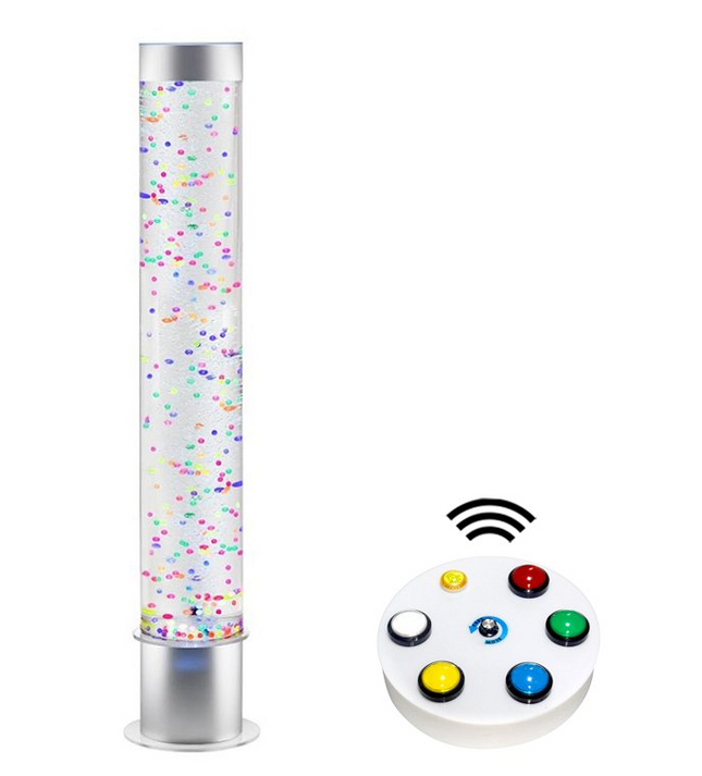 Extra Wide Bubble Tube ‚Äö√Ñ√∂‚àö√ë‚àö‚àÇ‚Äö√†√∂‚àö√´‚Äö√†√∂¬¨¬Æ with Floating Balls and Remote 1.5m Tall x 30cm Diameter - SENsory Toys4U