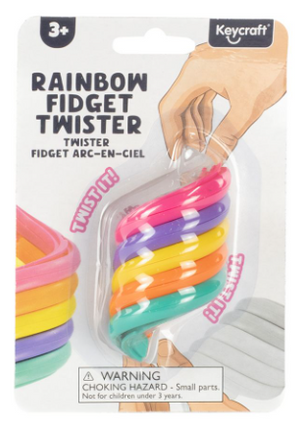 Rainbow Fidget Twister - SENsory Toys4U