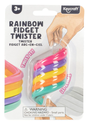 Rainbow Fidget Twister - SENsory Toys4U