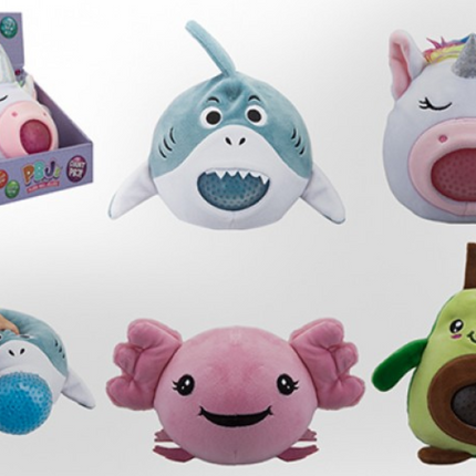 JUMBO SIZE PLUSH BALL JELLY 15CM - SENsory Toys4U