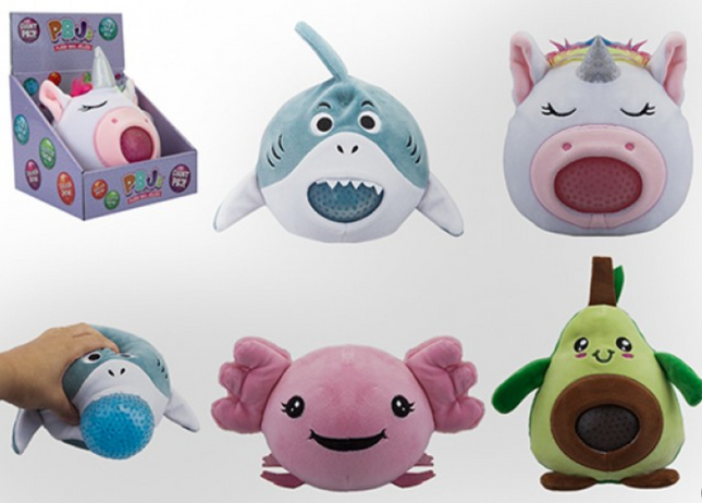JUMBO SIZE PLUSH BALL JELLY 15CM - SENsory Toys4U