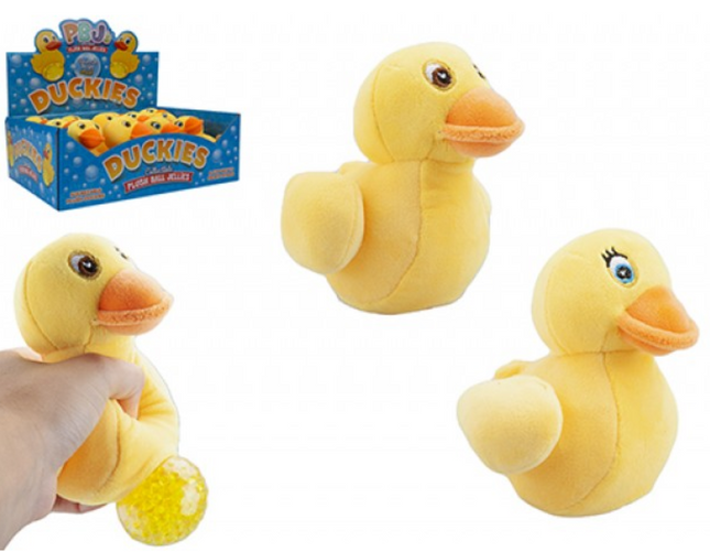 PLUSH BALL JELLY DUCKS - SENsory Toys4U