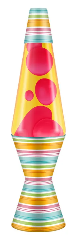 Lava Lamp Beach Umbrella 14.5n - SENsory Toys4U