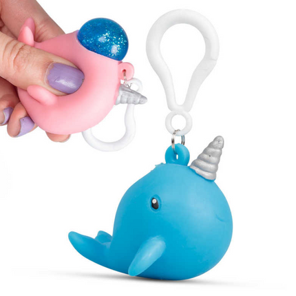 SPOUTING NARWHAL BACKPACK BUDDY - SENsory Toys4U