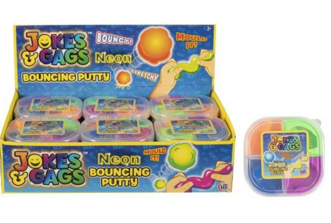 Neon Bouncing Putty - SENsory Toys4U