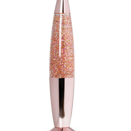 LUMEZ GLITTER LAMP ROSE GOLD - SENsory Toys4U