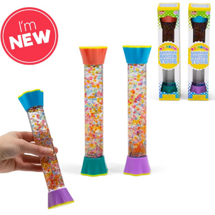 RAINBOW SENSORY WATER TUBE - SENsory Toys4U