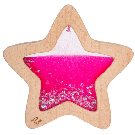 Petit Boum Nebula Sensory Flow Star - Pink - SENsory Toys4U