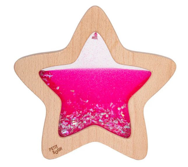 Petit Boum Nebula Sensory Flow Star - Pink - SENsory Toys4U