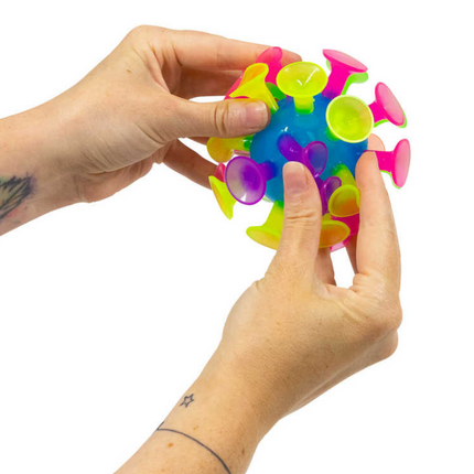 Mega Light Up Sucker Ball - SENsory Toys4U