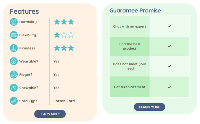 Chewigem - Berries Black/Grey Weighted Chew - SENsory Toys4U