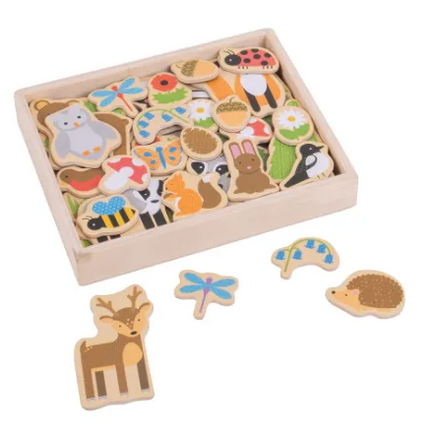 Woodland Magnets - SENsory Toys4U