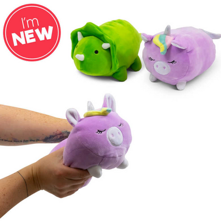 Soft N Snug Dinosaur & Unicorn - SENsory Toys4U