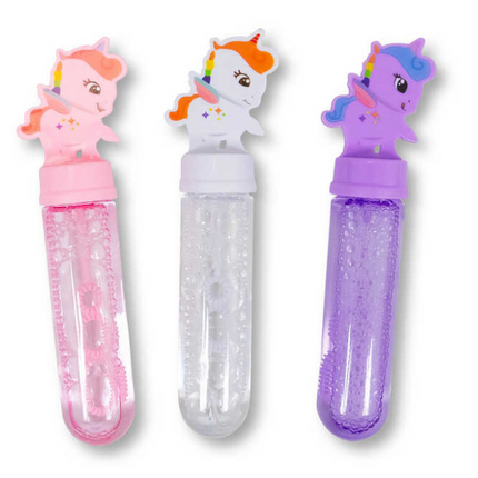 3pk Unicorn Mini Bubble Wands - SENsory Toys4U