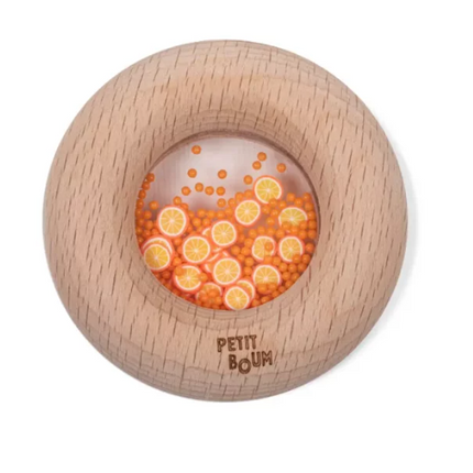 Petit Boum Sensory Toy Donut (Oranges) - SENsory Toys4U