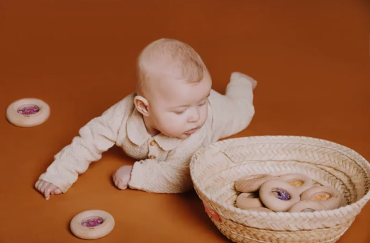Petit Boum Sensory Toy Donut (Oranges) - SENsory Toys4U